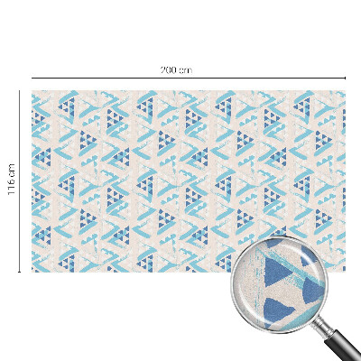 Samolepiaca fólia na sklo Geometrické vzory