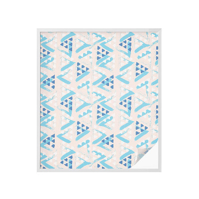 Samolepiaca fólia na sklo Geometrické vzory