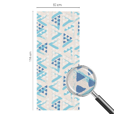 Samolepiaca fólia na sklo Geometrické vzory