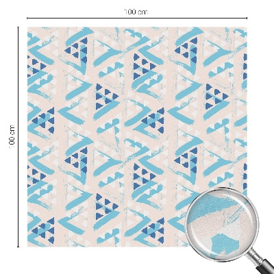 Samolepiaca fólia na sklo Geometrické vzory