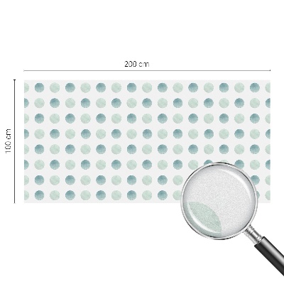 Dekoračná fólia na sklo vitráž Jemné kruhy