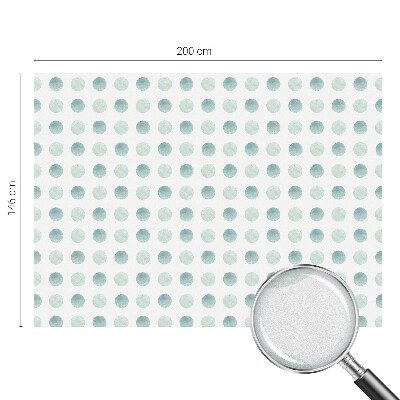 Dekoračná fólia na sklo vitráž Jemné kruhy