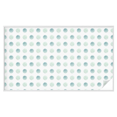 Dekoračná fólia na sklo vitráž Jemné kruhy