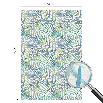 Samolepiaca fólia na sklo Tropický akvarel