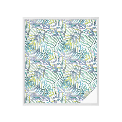 Samolepiaca fólia na sklo Tropický akvarel