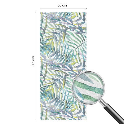 Samolepiaca fólia na sklo Tropický akvarel