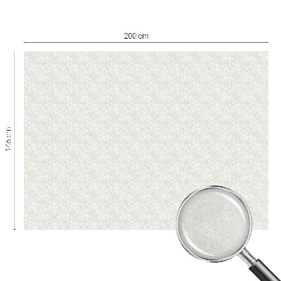 Samolepiaca vitráž na okno a dvere Geometrické vzory