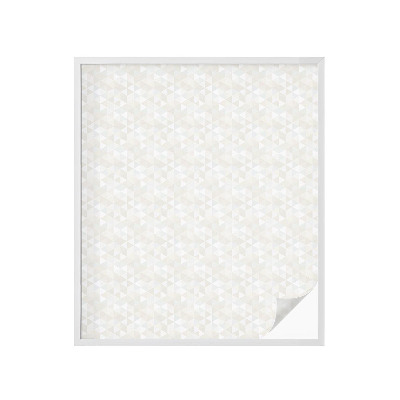 Samolepiaca vitráž na okno a dvere Geometrické vzory