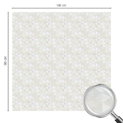 Samolepiaca vitráž na okno a dvere Geometrické vzory