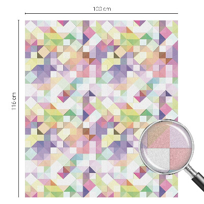 Fólia na okno na ochranu súkromia Abstraktná mozaika