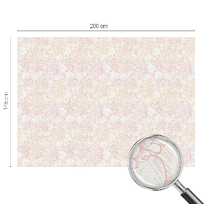 Samolepiaca fólia na sklo Kvetinová elegancia