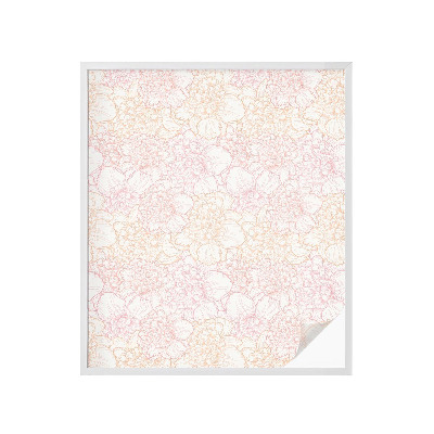 Samolepiaca fólia na sklo Kvetinová elegancia