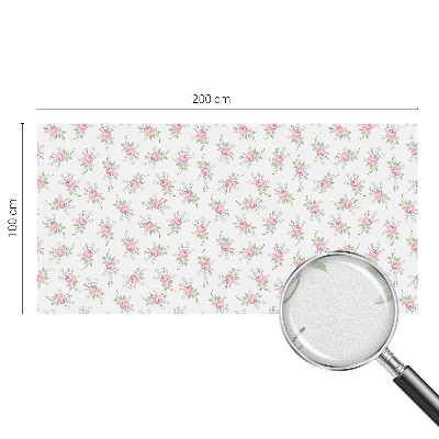 Fólia na okno na ochranu súkromia Romantické ruže