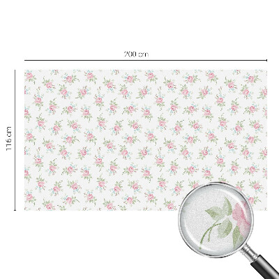 Fólia na okno na ochranu súkromia Romantické ruže