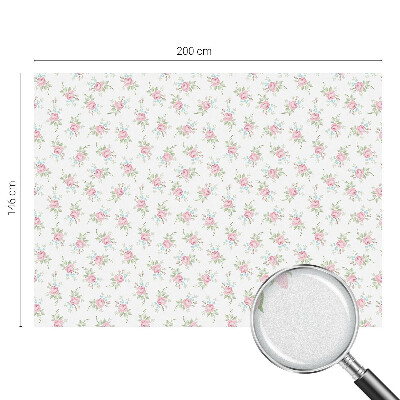 Fólia na okno na ochranu súkromia Romantické ruže