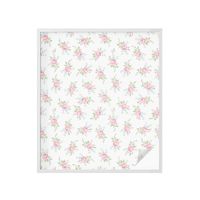 Fólia na okno na ochranu súkromia Romantické ruže