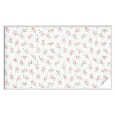 Fólia na okno na ochranu súkromia Romantické ruže