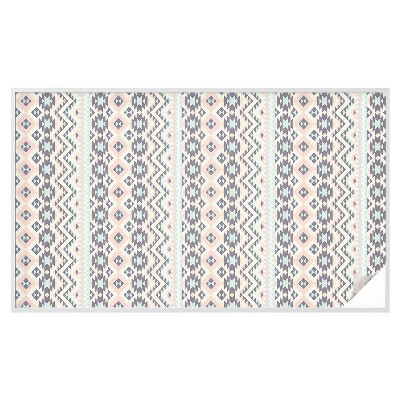 Dekoračná fólia na sklo vitráž Pastelová geometria