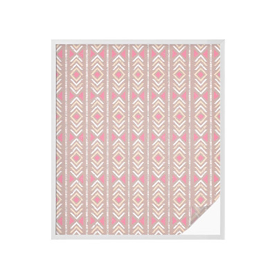 Fólia na okno na ochranu súkromia Etnické kosoštvorce