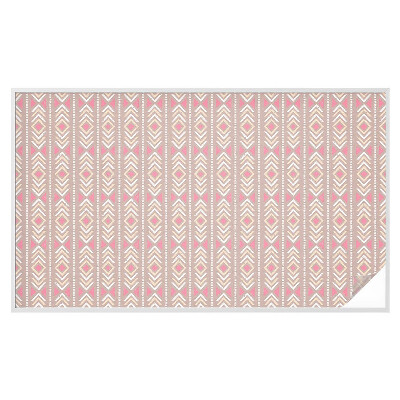 Fólia na okno na ochranu súkromia Etnické kosoštvorce