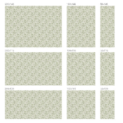 Samolepiaca vitráž na okno a dvere Botanický vzor