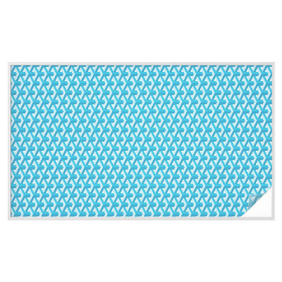 Privátna fólia na okno vitrážová Geometrické kocky