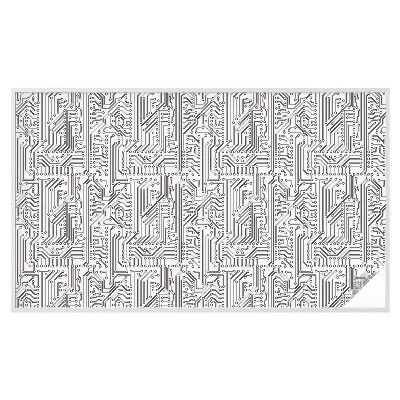 Samolepiaca fólia na sklo Technická téma