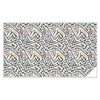 Fólia na okno na ochranu súkromia Abstraktná geometria