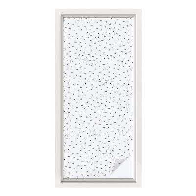 Samolepiaca fólia na sklo Geometrické trojuholníky