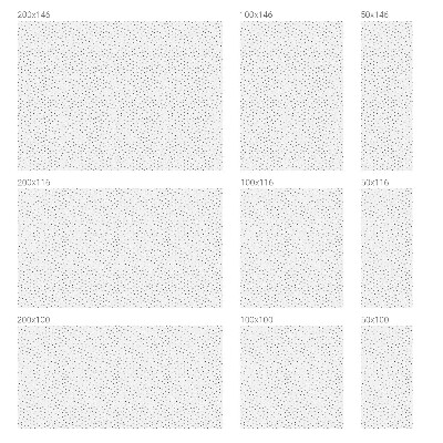 Samolepiaca fólia na sklo Geometrické trojuholníky