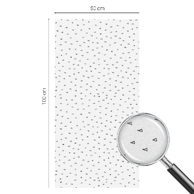 Samolepiaca fólia na sklo Geometrické trojuholníky