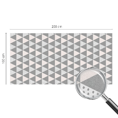 Privátna fólia na okno vitrážová Moderná geometria
