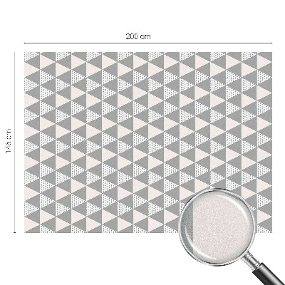 Privátna fólia na okno vitrážová Moderná geometria