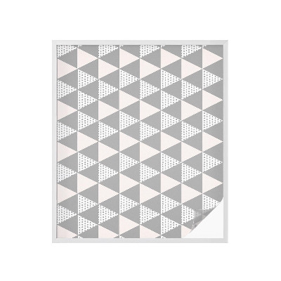 Privátna fólia na okno vitrážová Moderná geometria