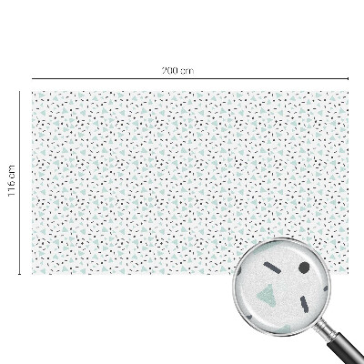 Dekoračná fólia na sklo vitráž Geometrické útvary