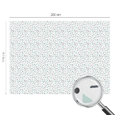 Dekoračná fólia na sklo vitráž Geometrické útvary