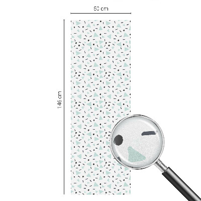 Dekoračná fólia na sklo vitráž Geometrické útvary