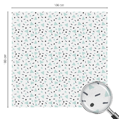Dekoračná fólia na sklo vitráž Geometrické útvary
