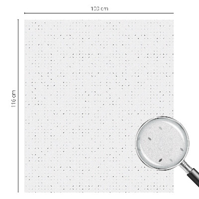 Fólia na okno na ochranu súkromia Minimalistické bodky