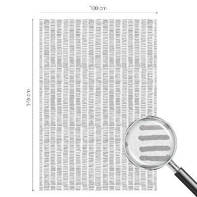 Samolepiaca vitráž na okno a dvere Minimalistické línie