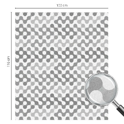 Samolepiaca fólia na sklo Geometria vĺn