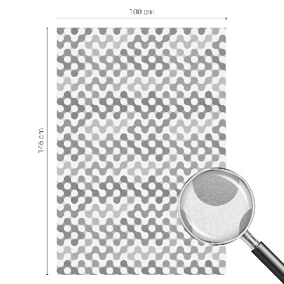 Samolepiaca fólia na sklo Geometria vĺn