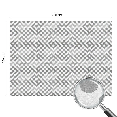 Samolepiaca fólia na sklo Geometria vĺn