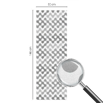 Samolepiaca fólia na sklo Geometria vĺn