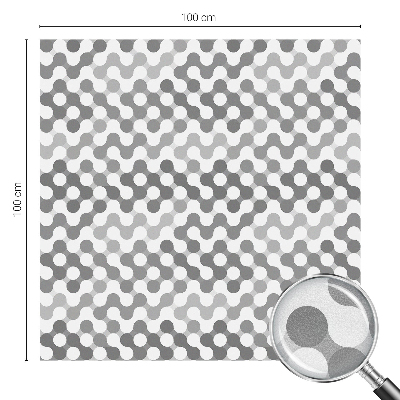 Samolepiaca fólia na sklo Geometria vĺn