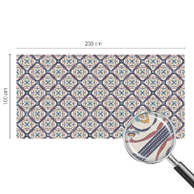 Dekoračná fólia na sklo vitráž Vzor dlaždíc