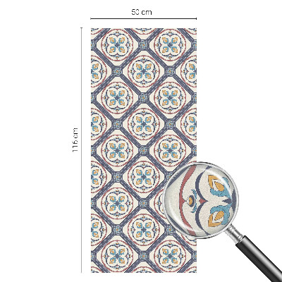 Dekoračná fólia na sklo vitráž Vzor dlaždíc