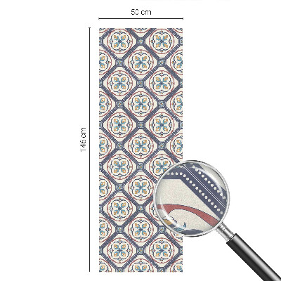 Dekoračná fólia na sklo vitráž Vzor dlaždíc