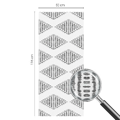 Privátna fólia na okno vitrážová Geometrické diamanty