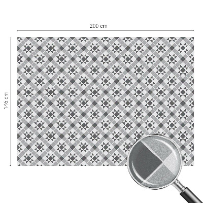 Fólia na okno na ochranu súkromia Geometrické vzory